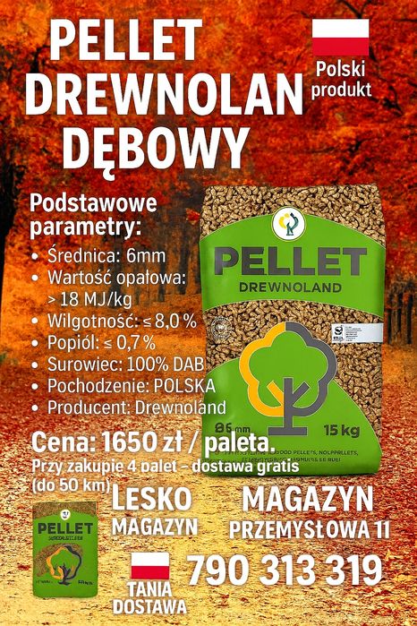 Węgiel groszek pellet brykiet Lesko