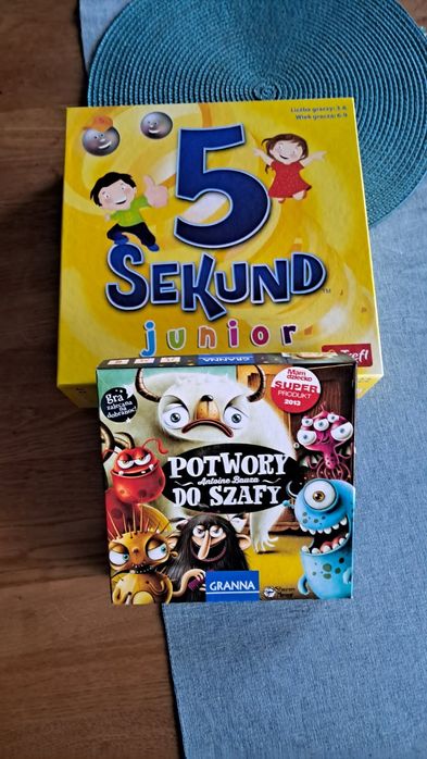Gry Planszowe 5 Sekund Junior, Potwory do Szafy