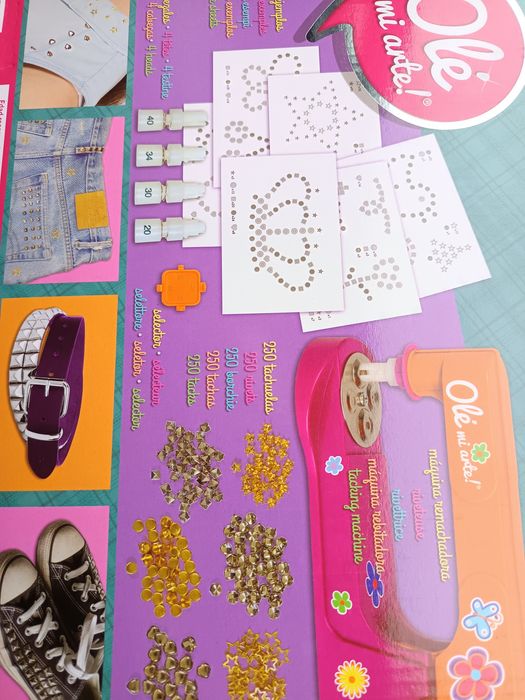 Kit Decoração com tachas"Olé mi arte!"
