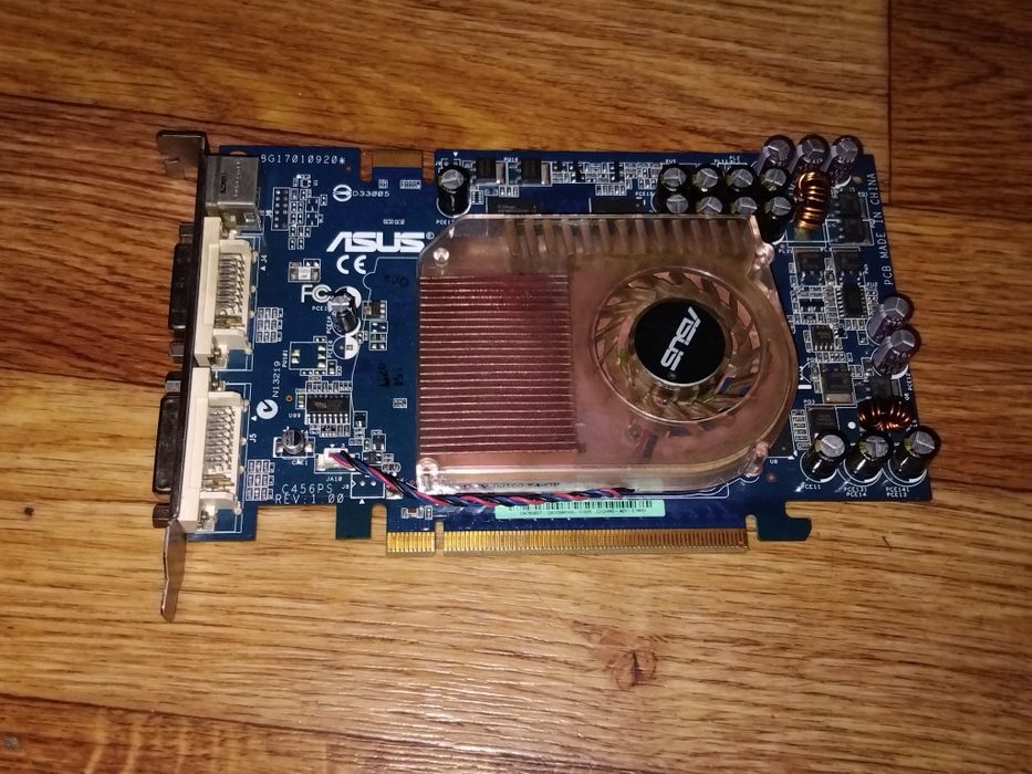 Видеокарта ASUS EN 7600 GT - Продажа, разбор, ремонт, эксперименты