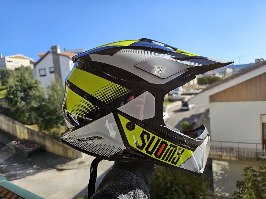 Capacete Suomy Xwing Tamanho L – Motocross / Enduro / Todo-o-Terreno