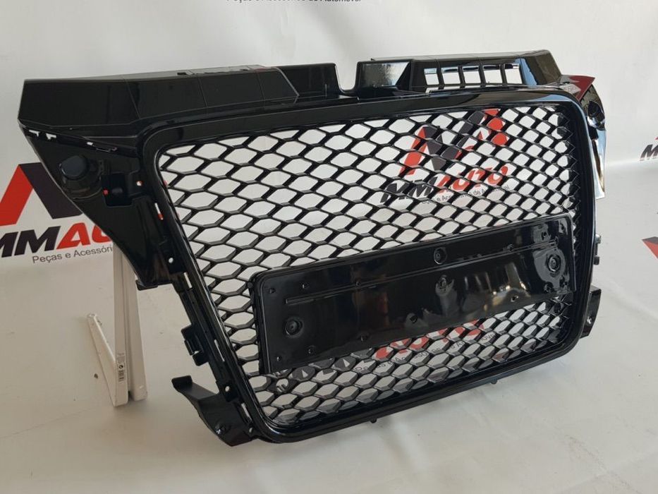 Grelha Frontal Audi A3 8P Facelift (2007-2012) RS3 Preto Brilho