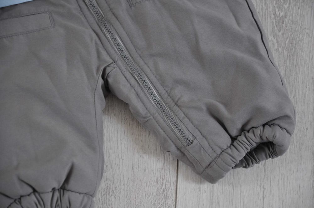 Niemowlęcy kombinezon zimowy r.56cm  niebieski ciepły dla noworodka