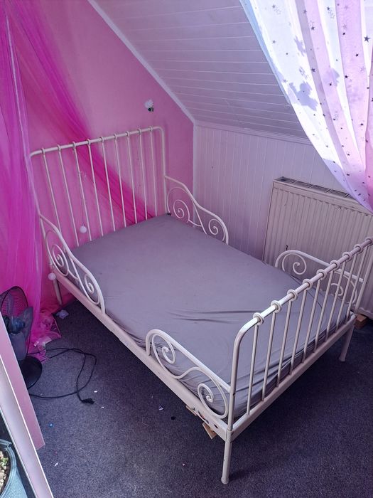 Łóżko dziecięce MINNEN 80x200 + materac