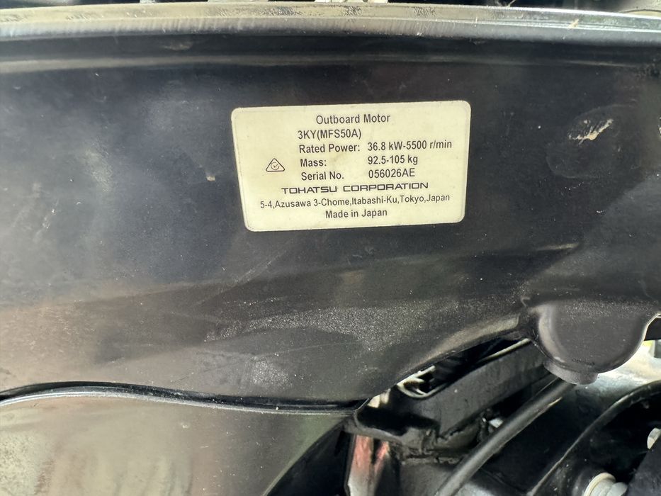 Tohatsu MFS 50A лодочный мотор