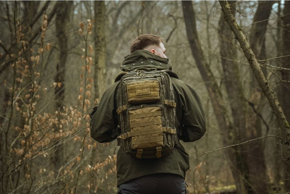 Рюкзак Mil-Tec Assault Pack Large 36 л Ranger Green/Coyote