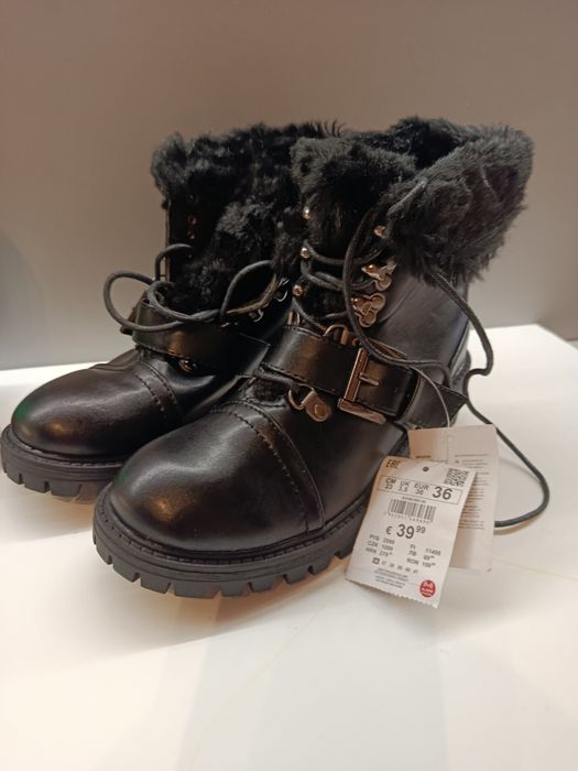 Traperki zimowe Nowe Kożuszek Sinsay 36