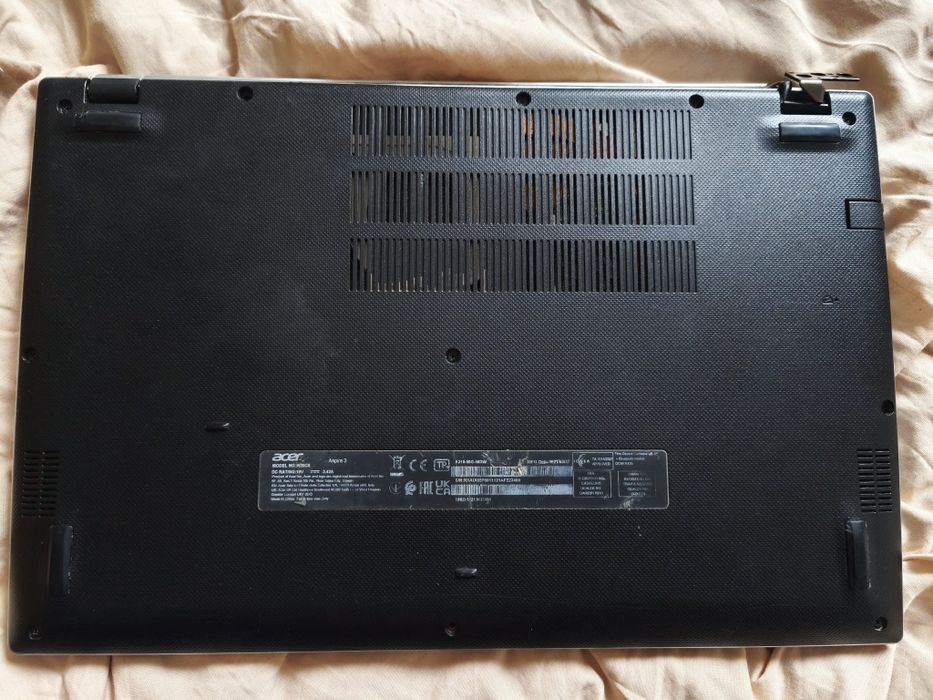 Acer Aspire 3 i5 1135g7 4gb ram wlutowane A315-58G-56DW