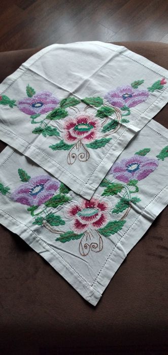 Серветки вишиті вручну