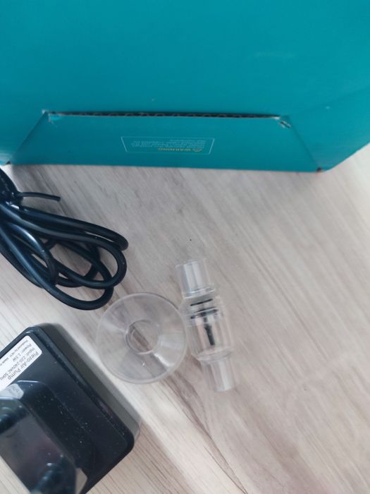 Mini pompa powietrza NICREW Nano Silent do akwarium, przeznaczona do n