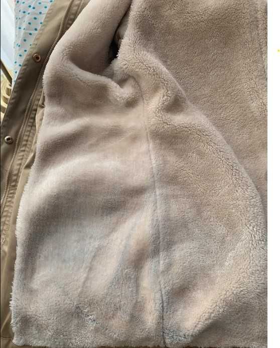 Kurtka beżowa rozmiar małe M