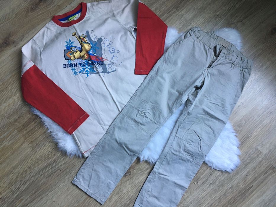 Koszulka z długim rękawem r.140