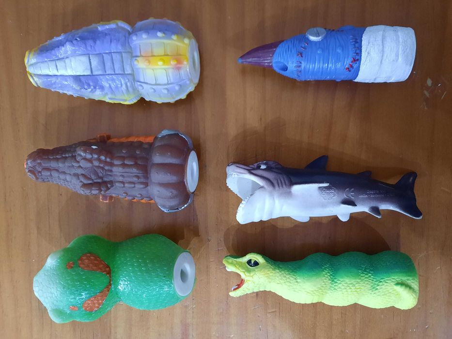 Coleção de dedos e bisnagas Chupa Chups anos 90