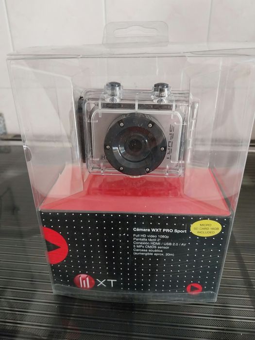 Câmara WXT Pro Sport Full HD 1080p – Nova e Selada