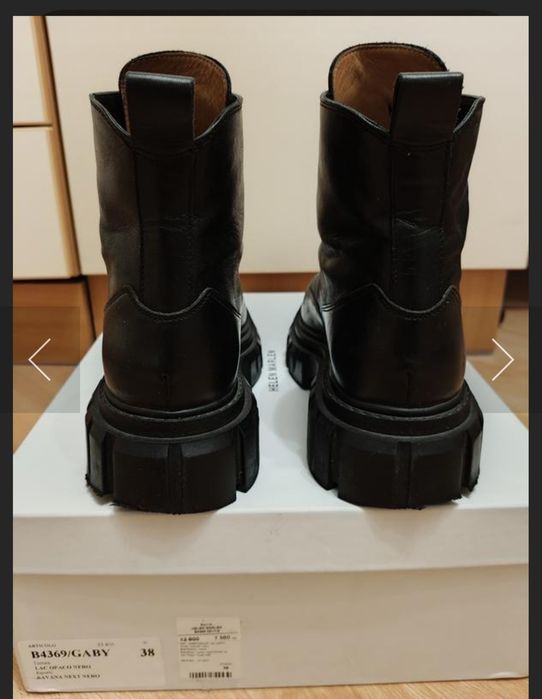 Чоботи шкіряні жіночі / Ботинки женские