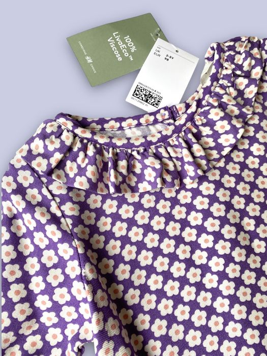 Плаття H&M віскоза сукня платье 3, 4, 5, 6, 7  років