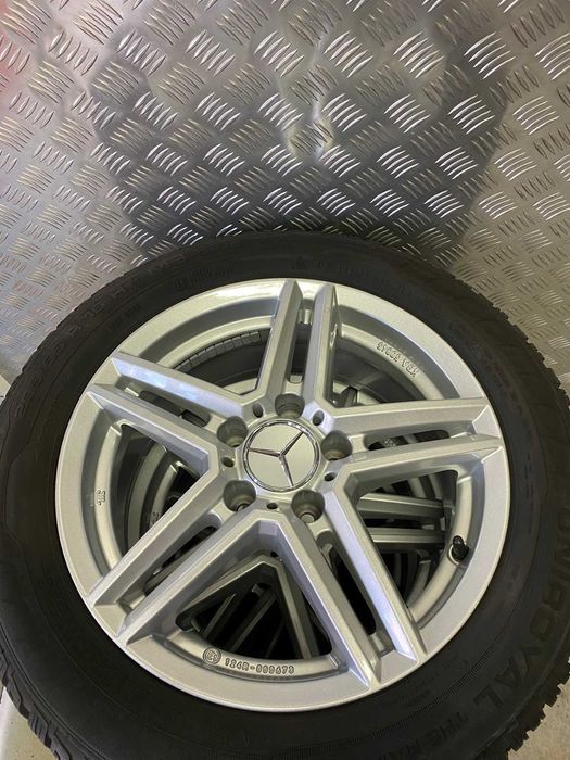 Koła Mercedes C, E, B Klasa 7x16 ET38 5x112 205/55R16 Adax Koźle