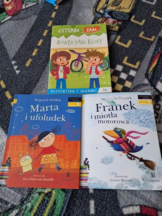 Książeczki, laptop interaktywny, gry