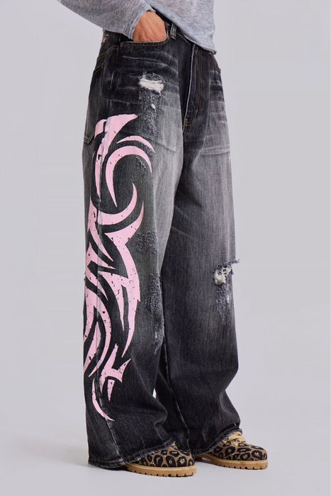 Jaded London Pink Blade XL Colossus Jeans Pants: 3 049 грн