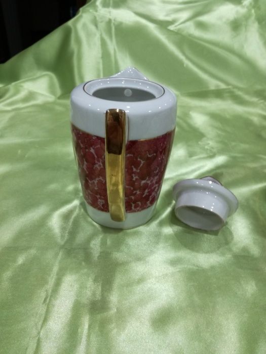 Leiteira e Açucareiro Madre Pérola Vista Alegre 1924