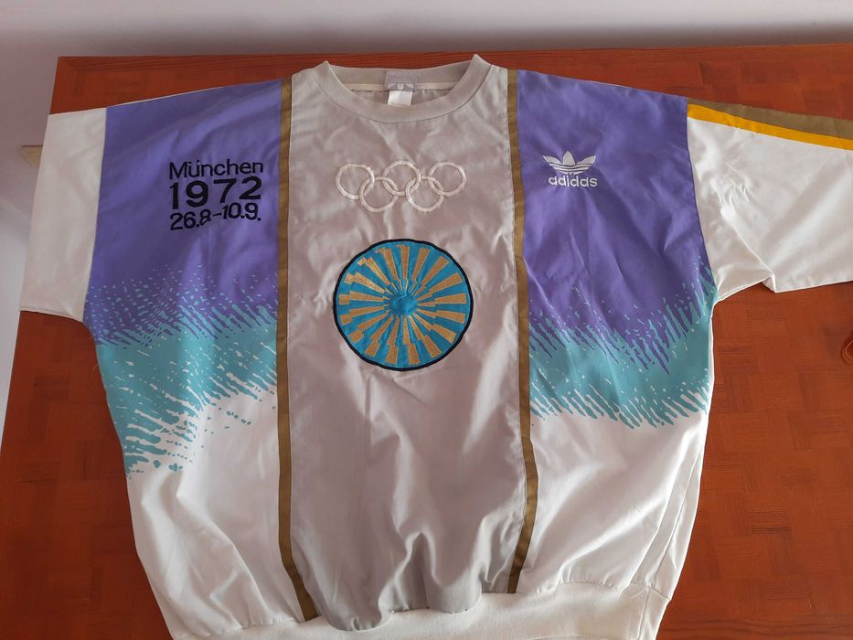 Вінтажний пуловер 80-х Adidas Olympic Games Stockholm 1912