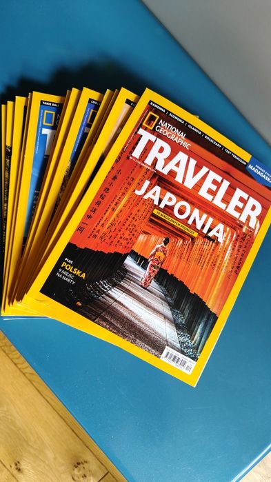 12 egzemplarzy Traveller National Geographic rocznik 2019