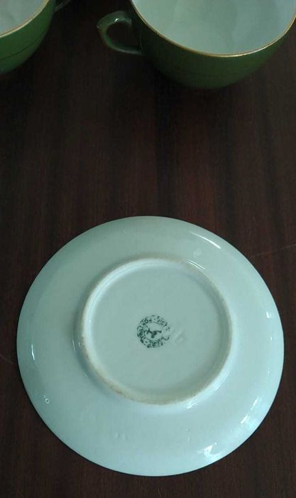 Conjunto de 13 chávenas de chá da VA –  1881/1921