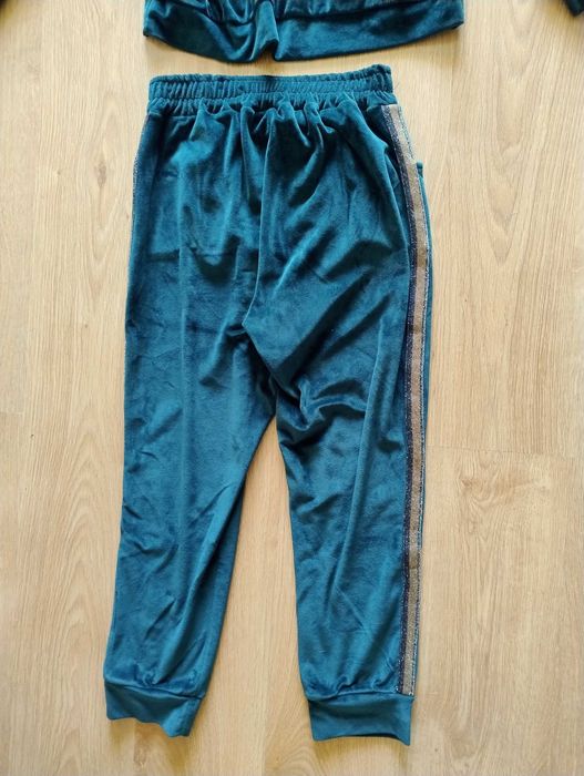 welurowy komplet dresowy rozmiar S