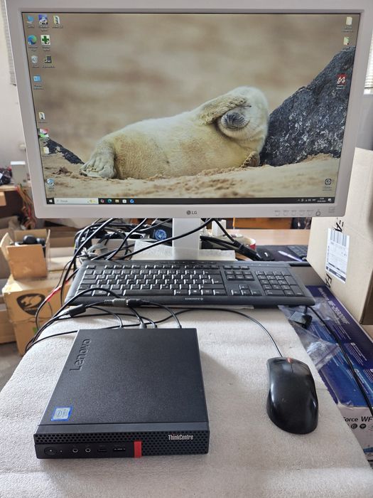 Неттоп, міні комп'ютер Lenovo M720q i3-9100T/DDR4 8Gb