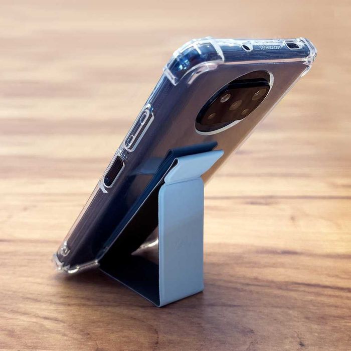 Grip Stand samoprzylepny uchwyt podstawka pod smartfona tablet żółty