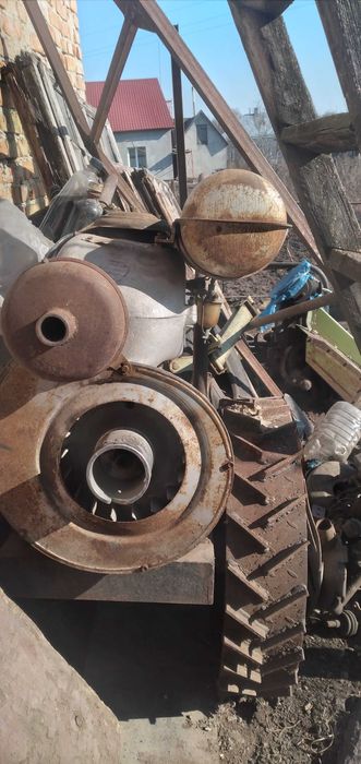 Мотоблок з грунтозачепами на базі ЗІДа