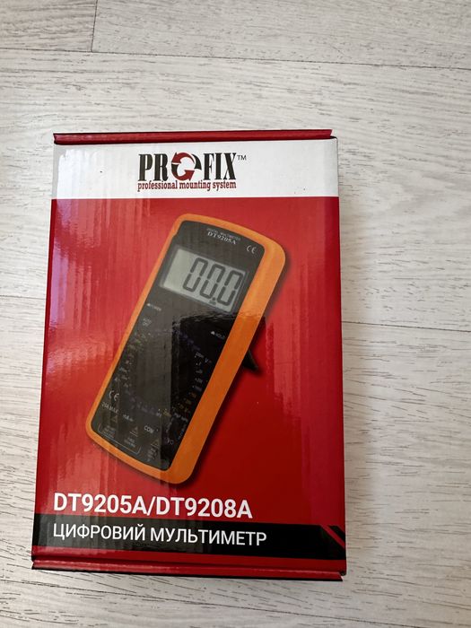 Мультиметр цифровий та тестер напруги Digital 9205А