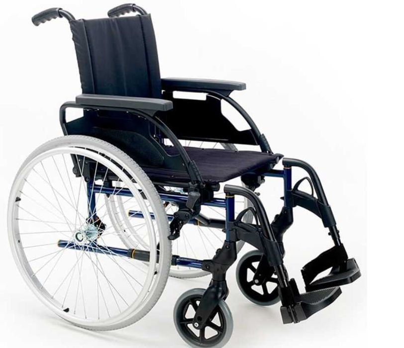 Cadeira de Rodas Breezy Premium R24 Cinza [NOVA]