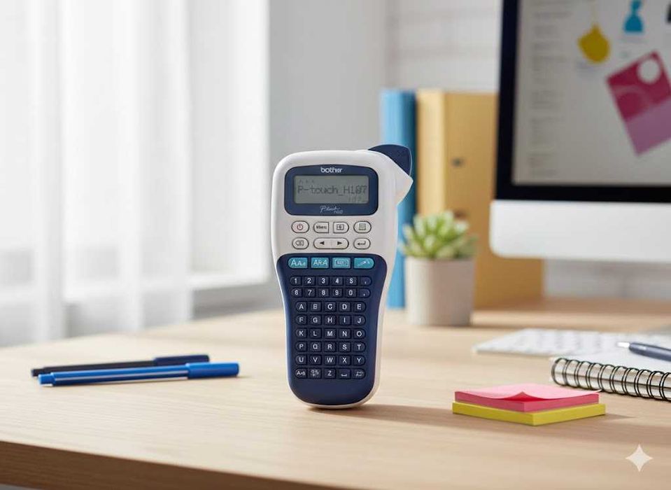 NOWA Mini Drukarka Do Etykiet Samoprzylepnych Naklejek Etykieciarka