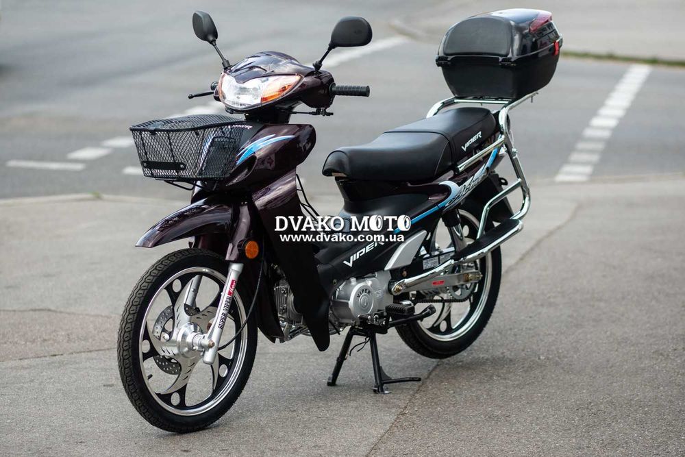 Новый Скутер / мопед Вайпер Актив 125 cc КРЕДИТ, Гарантия(МОТОСАЛОН) !