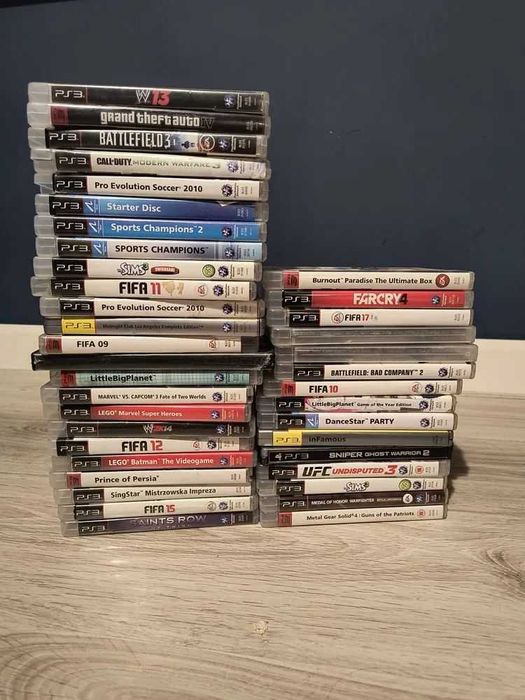 39 gier PS3 GTA IV Farcry 4 Diablo 3 Little Big Planet 1 i 2 PL Burnout  i inne