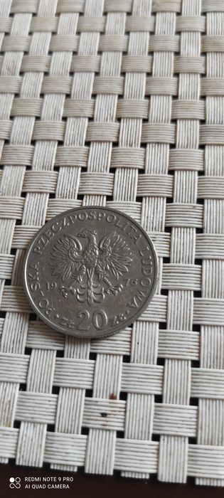 Moneta Marceli Nowotko 1976 rok bzm