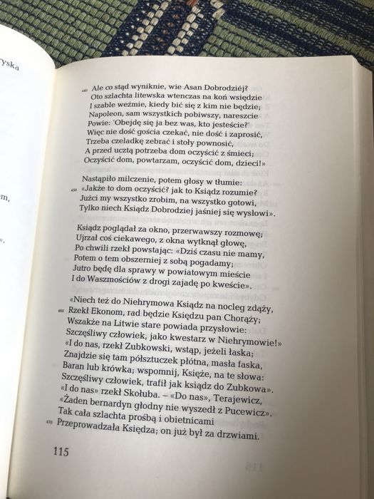 „Pan Tadeusz” A. Mickiewicz