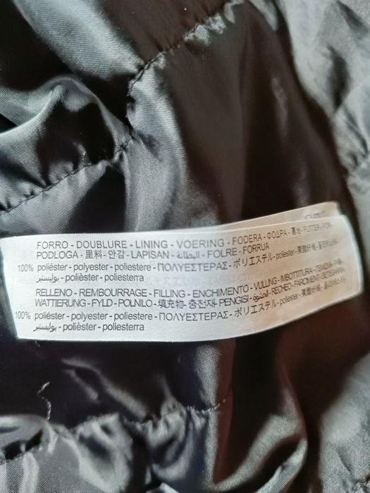 Kurtka męska Bershka w kolorze białym, rozmiar XL