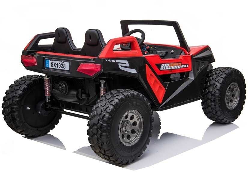 WIELKI samochód 4x4 na akumulator dla dzieci dwuosobowy 24V 60 kg Auto