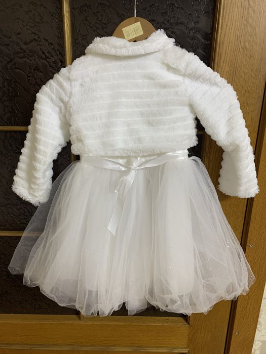 Продам детское платье с шубкой