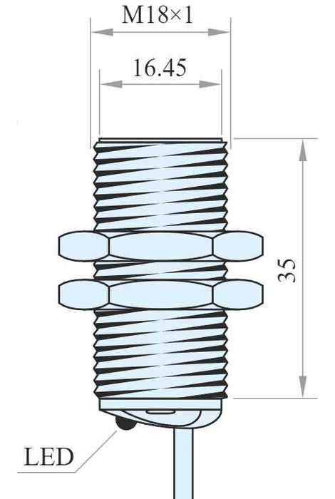 Sensor de Proximidade Indutivo