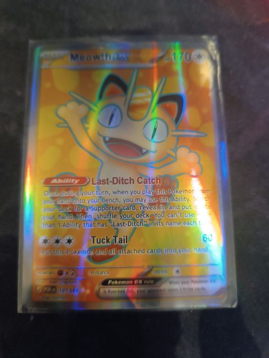 Karta Pokemon Meowth ex