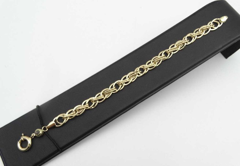 Piękna Złota Bransoletka 5,83g P585 18,5cm