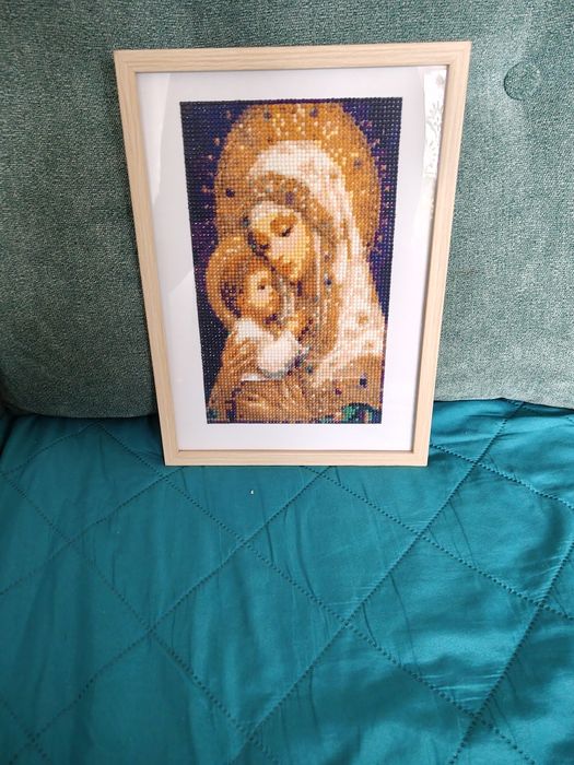 Obraz wyklejany diamencikami