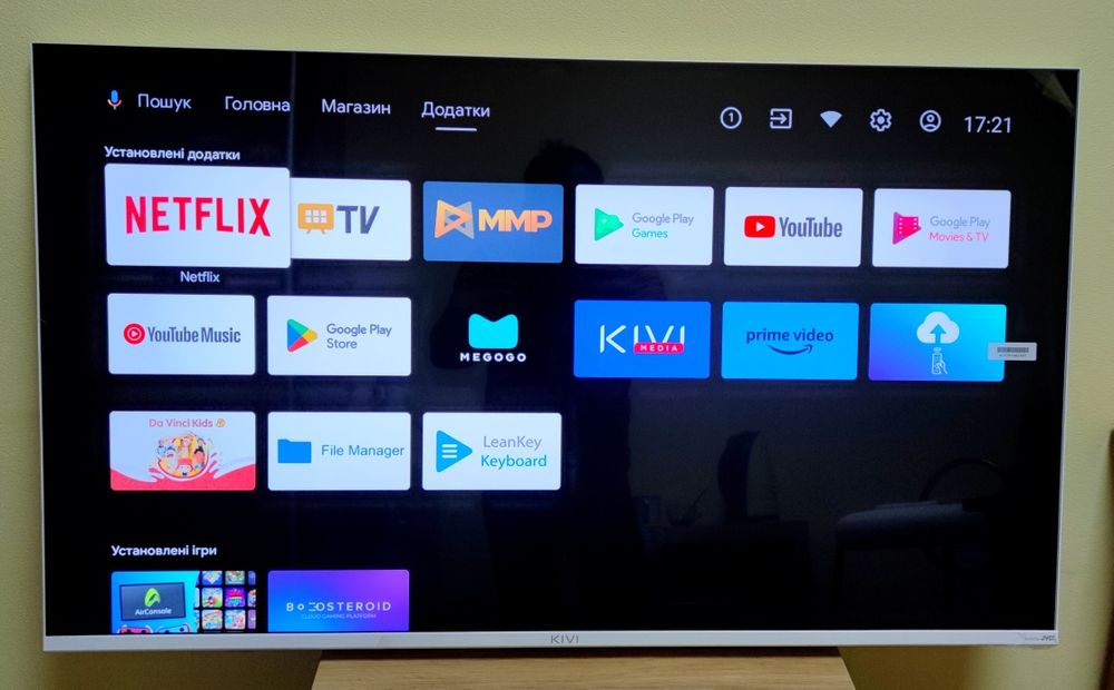 Продам телевизор Kivi 43"