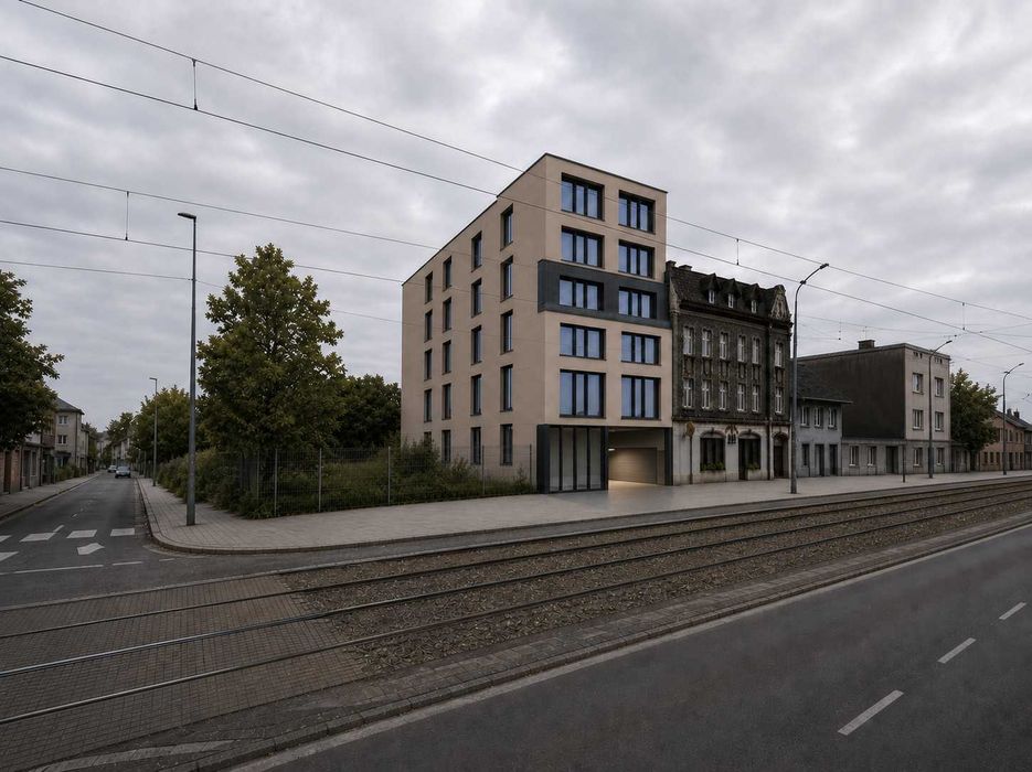 Katowice 5 min od Rynku - Działka z Projektem na 1050 m² PUM + 2x WZ-ka - Widok 2