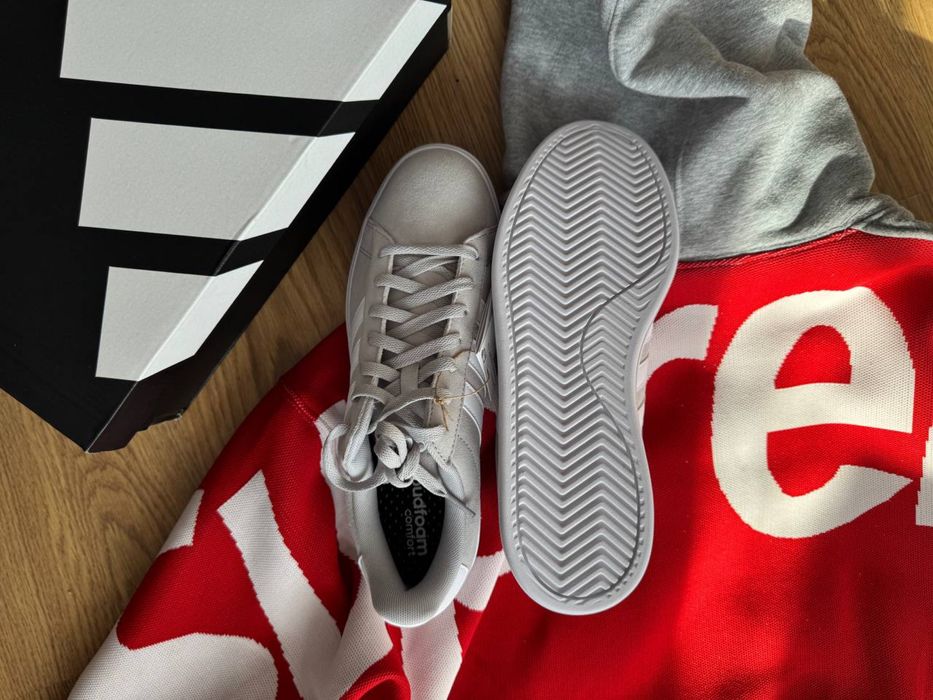 adidas Court Suede Grey Адідас