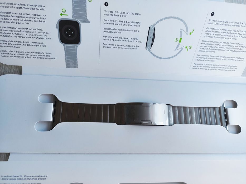 Apple Watch, Silver Link Bracelet , оригінал, 38-41mm
