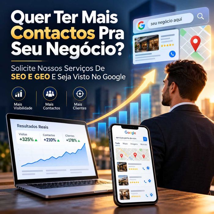 Criação de Websites, SEO, GEO e Google Ads